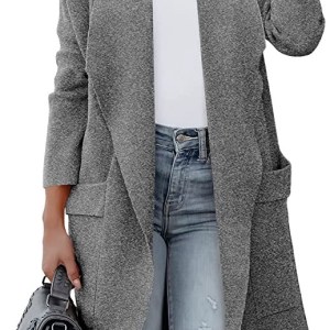 Draped Cardigan Coat