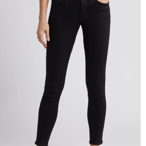 'Ab'Solution Black Ankle Skinny Jeans
